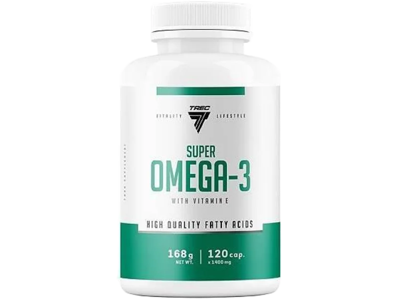 Trec Vitality Super Omega-3, kapsułki miękkie, 60 kaps.
