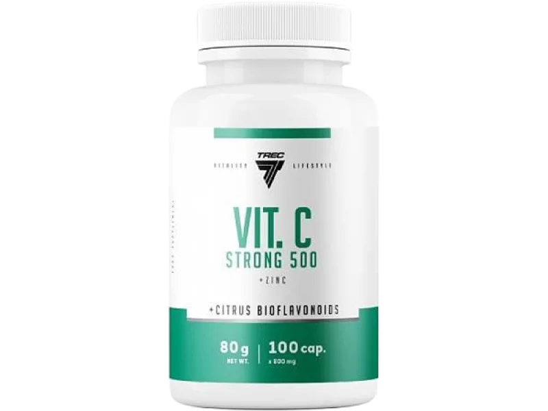 Trec Vitality Vit. C Strong 500, kapsułki, 500 mg, 100 kaps.