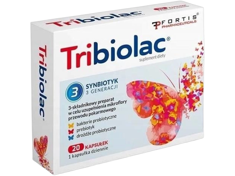 Tribiolac, kapsułki, 20 kaps.