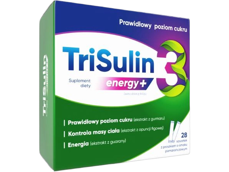 Trisulin Energy+, saszetki, 28 sasz.