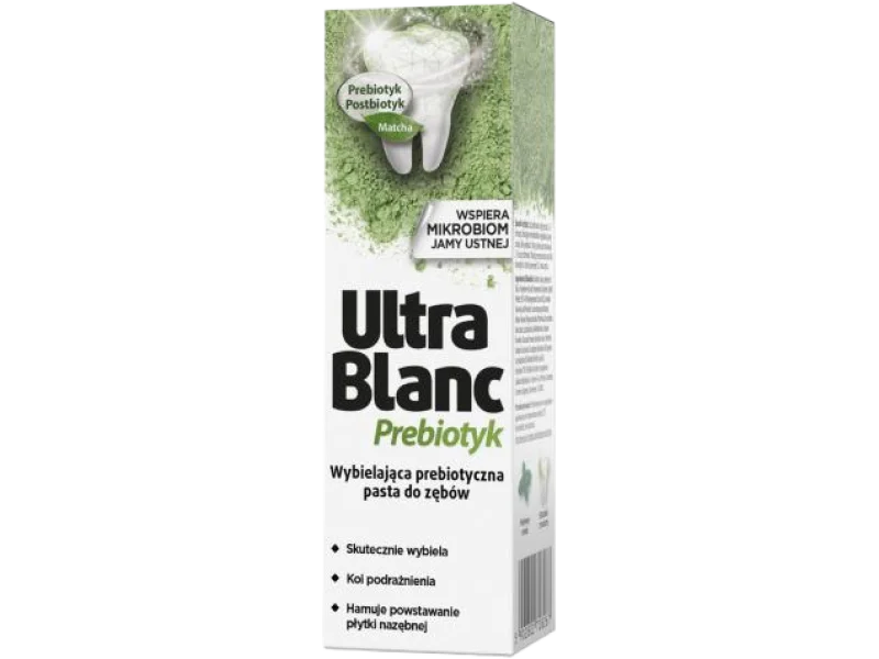 UltraBlanc Prebiotyk Wybielająca pasta do zębów prebiotyczna, 75 ml