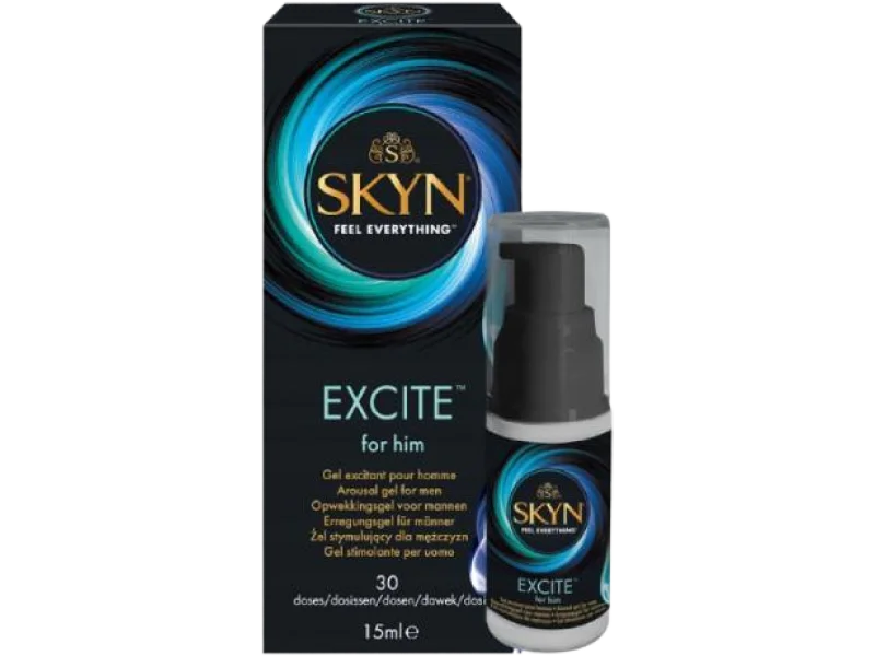 UNIMIL SKYN Feel Everything Excite For Him Żel stymulujący dla mężczyzn, żel, 15 ml