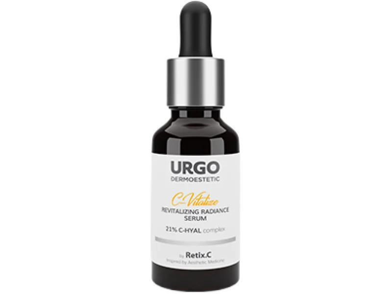 URGO DERMOESTETIC C-Vitalize Serum rewitalizująco-rozświetlające 21% C-HYAL, 30 ml