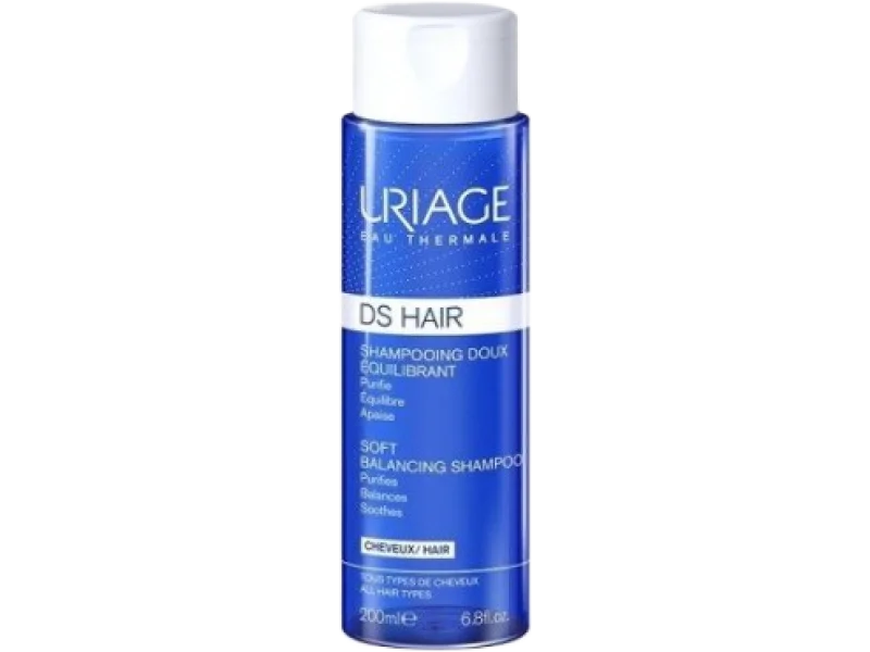 URIAGE D.S. Hair Delikatny Szampon regulujący, 200 ml