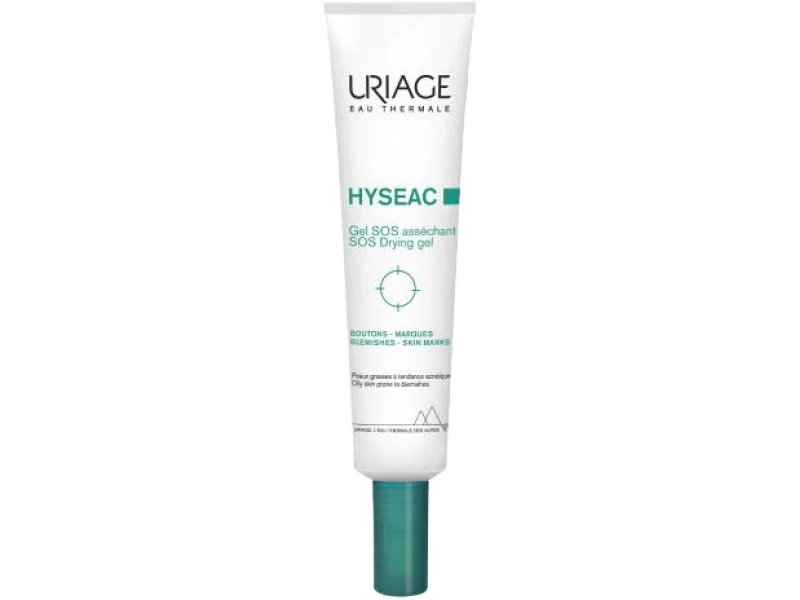 URIAGE HYSEAC Żel punktowy SOS przeciw niedoskonałościom, żel, 15 ml