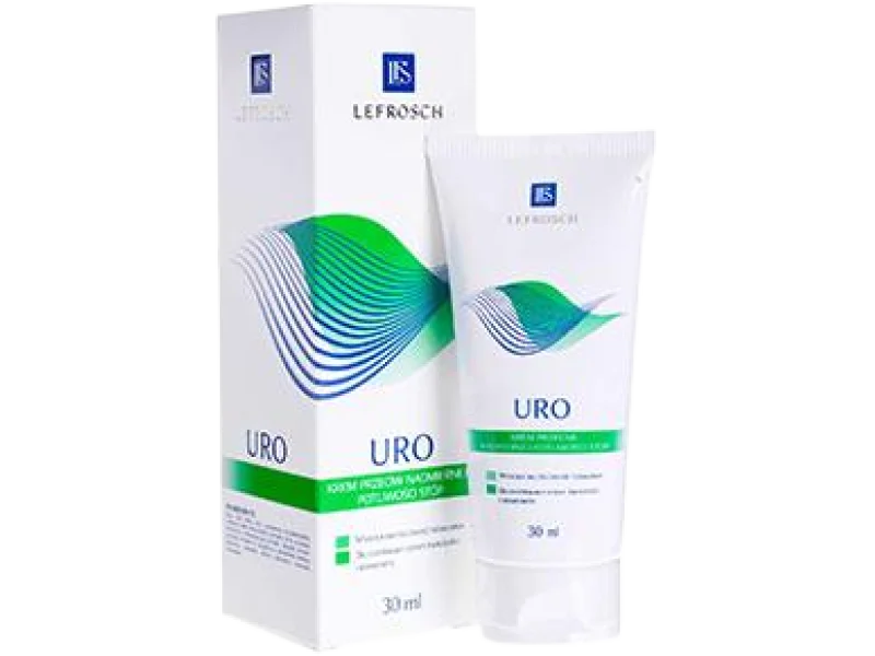 URO przeciw nadmiernej potliwości stóp, krem, 30 ml