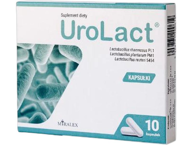 Urolact, kapsułki, 10 kaps.