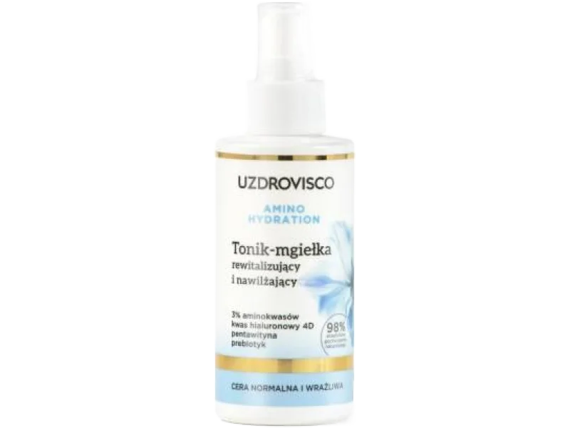 UZDROVISCO Amino Hydration Tonik-mgiełka rewitalizujący i nawilżający, 150 ml