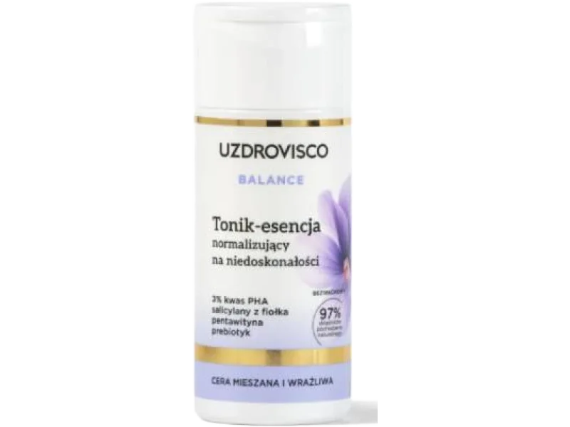 UZDROVISCO Balance Tonik-esencja normalizujący na niedoskonałości, 150 ml