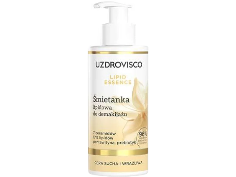 Uzdrovisco Lipid Essence Śmietanka lipidowa do demakijażu, śmietanka, 150 ml