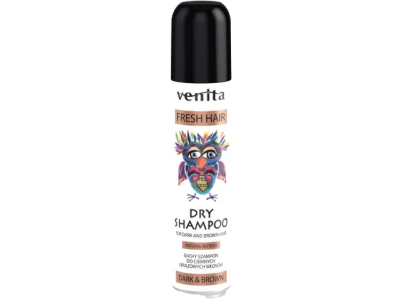VENITA BROWN&DARK Suchy Szampon, spray, 75 ml