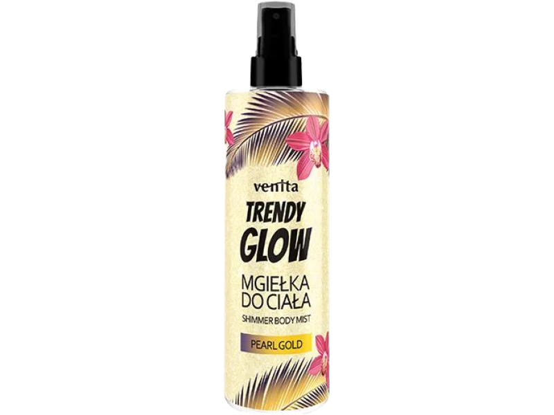 VENITA Trendy Glow Mgiełka do ciała Pearl Gold, 200 ml
