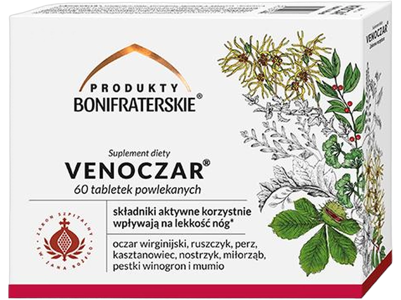 Venoczar, tabletki, 60 tabl.