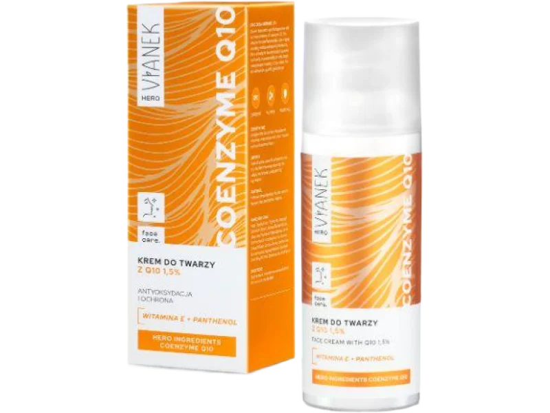 VIANEK Hero Coenzyme Q10 Krem do twarzy dzień/noc, 50 ml