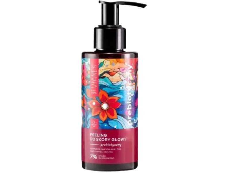 VIANEK Kwasowy peeling do skóry głowy Prebiotyczny, 150 ml