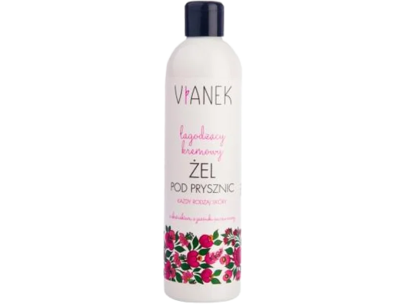 VIANEK Łagodzący kremowy żel pod prysznic, 300 ml