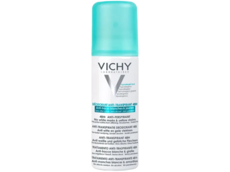 VICHY ANTI-TRACE Antyperspirant, spray, 125 ml