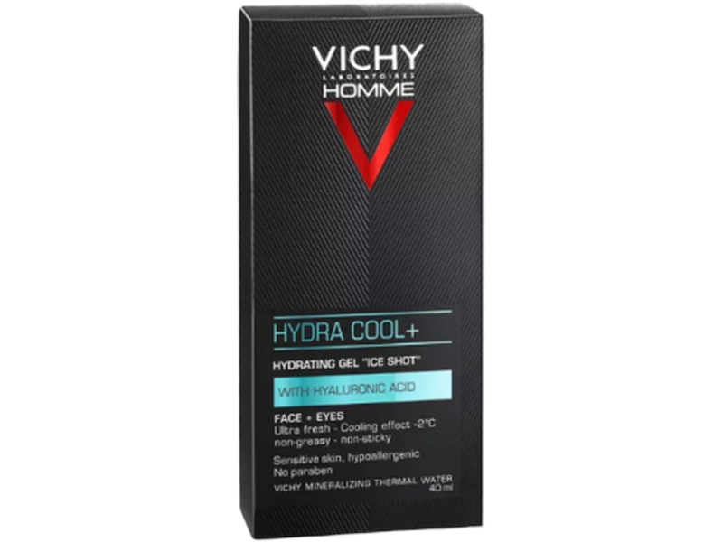 Vichy Homme Hydra Cool+ żel do twarzy, 50 ml
