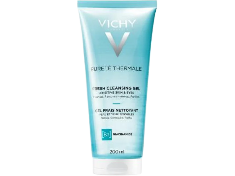 VICHY Purete Thermale Żel do mycia twarzy, żel, 200 ml