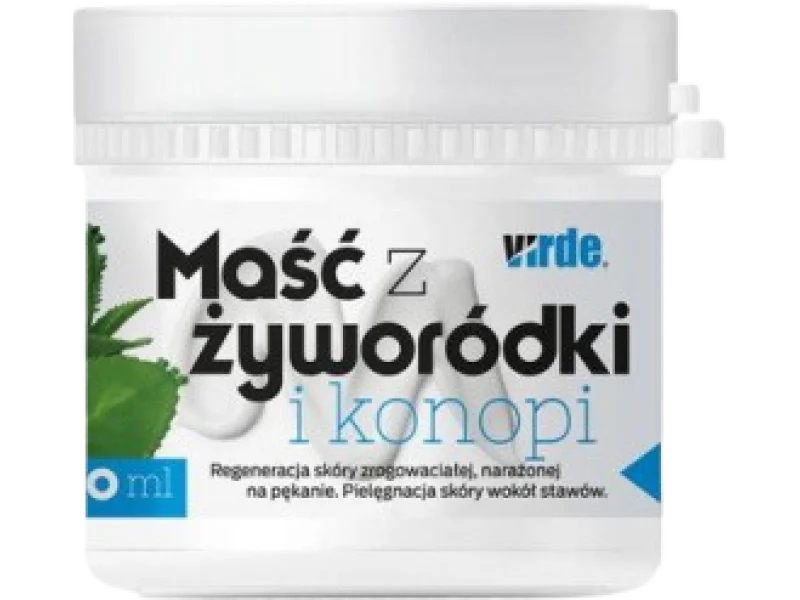 VIRDE Maść z żyworódki i konopi, 100 ml