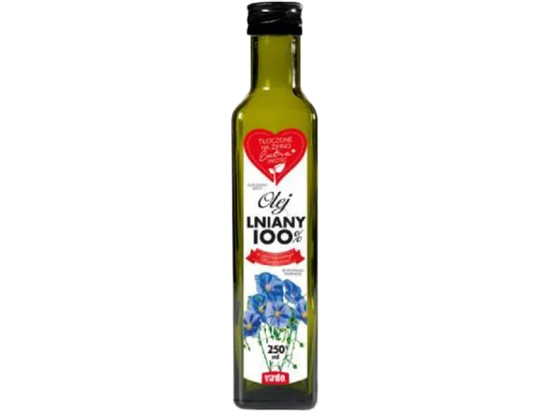 Virde Olej lniany 100%, 250 ml