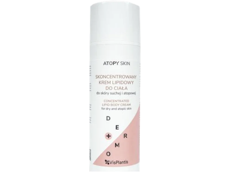 Vis Plantis ATOPY SKIN Skoncentrowany krem lipidowy do ciała do skóry suchej i atopowej, 150 ml