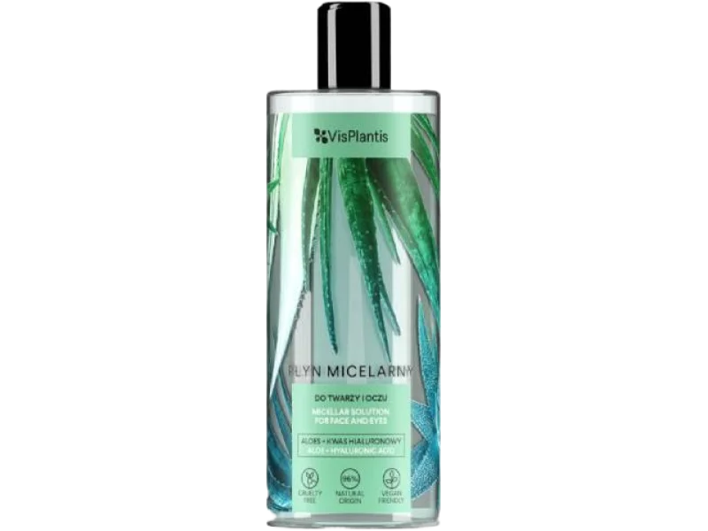 Vis Plantis HERBAL VITAL CARE Płyn micelarny 3 w 1 aloes i panthenol, 500 ml