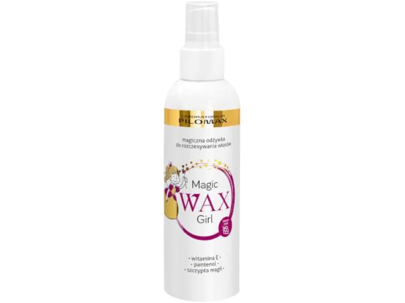 WAX MAGIC Odżywka do rozczesywania włosów dla dziewczynek, spray, 200 ml