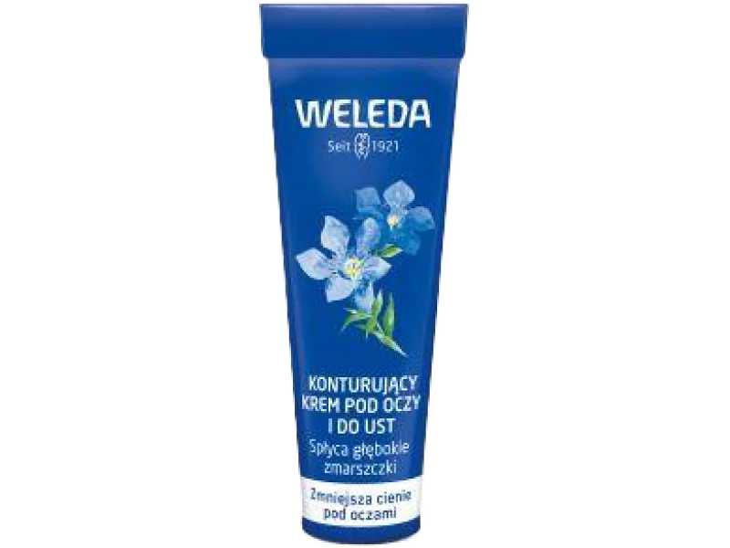 WELEDA Konturujący krem pod oczy i do ust z goryczką letnią i szarotką alpejską, 10 ml