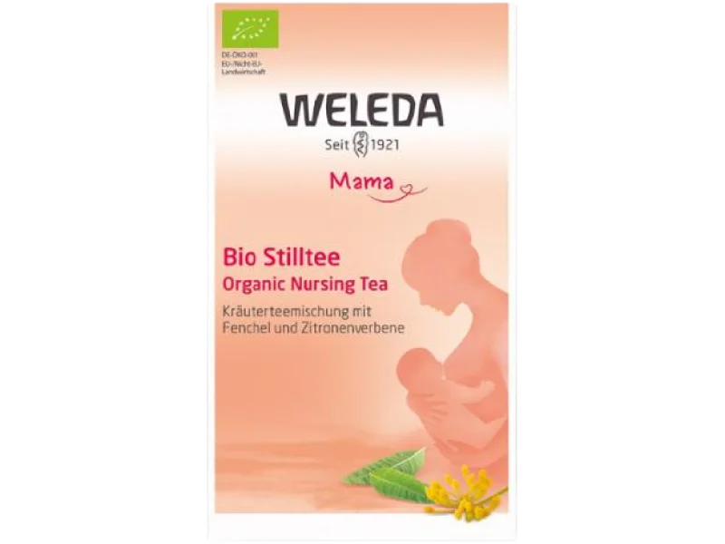 WELEDA Mama Organiczna herbatka dla mam karmiących piersią, saszetki, 20 sasz.