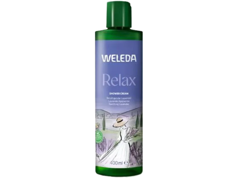 Weleda Relax Kremowy płyn pod prysznic z lawendą, 400 ml