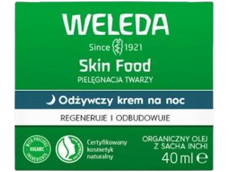 WELEDA Skin Food Odżywczy krem na noc, 40 ml