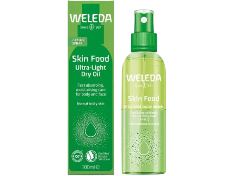 WELEDA Skin Food Ultra lekki suchy olejek do ciała i twarzy, spray, 100 ml