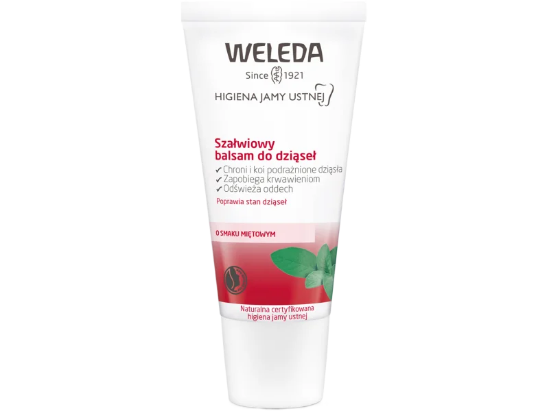 Weleda szałwiowy balsam do dziąseł, żel, 30 ml