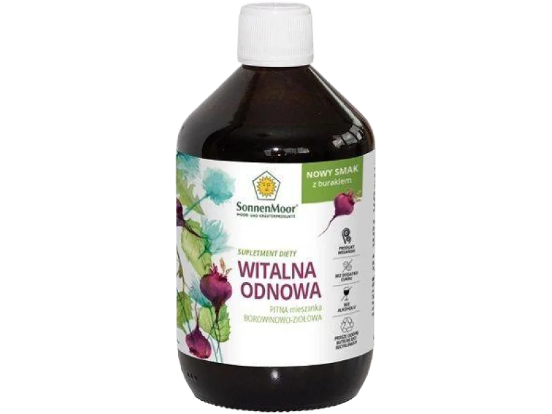 Witalna Odnowa pitna mieszanka borowinowo-ziołowa, płyn, 500 ml