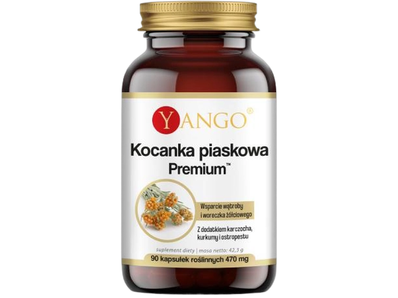 Yango kocanka piaskowa premium, kapsułki, 90 kaps.