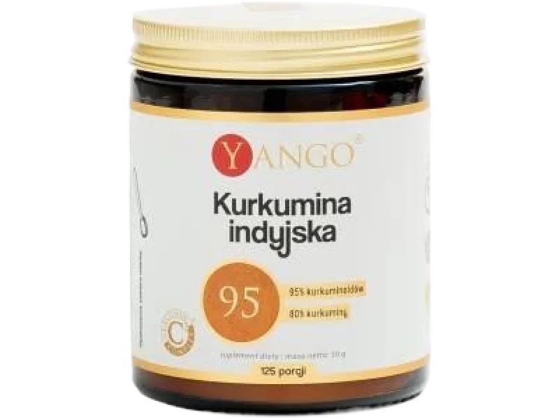 YANGO Kurkumina Indyjska, proszek, 50 g