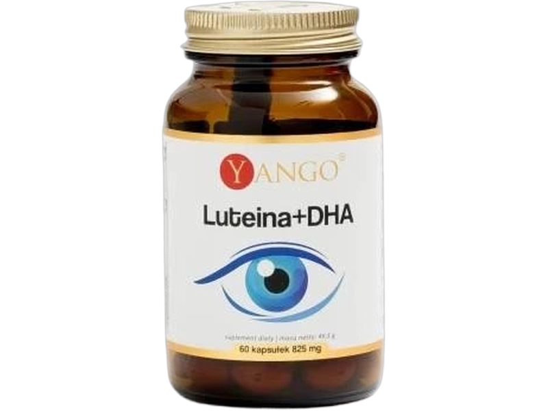 YANGO Luteina + DHA, kapsułki, 60 kaps.