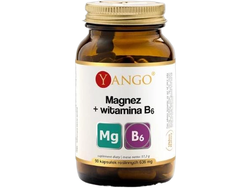 Yango Magnez +B6, kapsułki, 90 kaps.