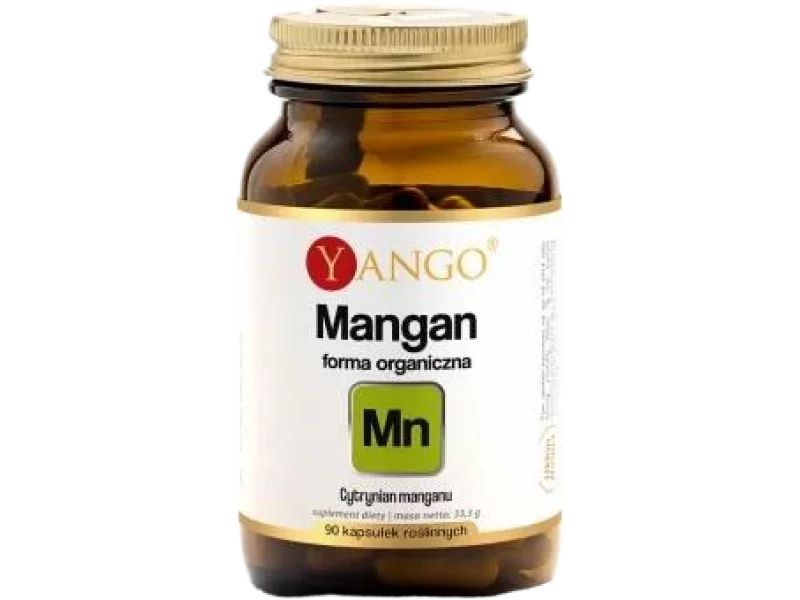 YANGO Mangan, kapsułki, 5 mg, 90 kaps.