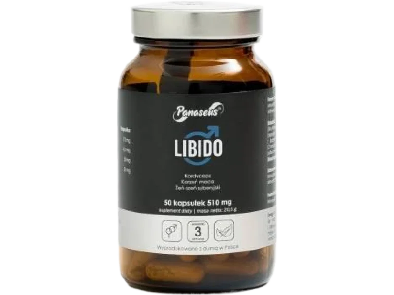 YANGO Panaseus Libido Mężczyzna, kapsułki, 50 kaps.