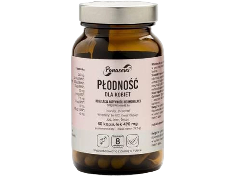 Yango Panaseus płodność kobieta, kapsułki, 50 kaps.