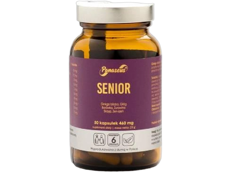 Yango Panaseus senior, kapsułki, 50 kaps.