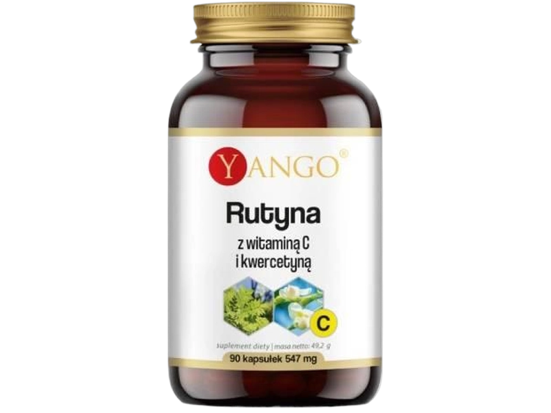 Yango rutyna z witaminą C, kapsułki, 90 kaps.