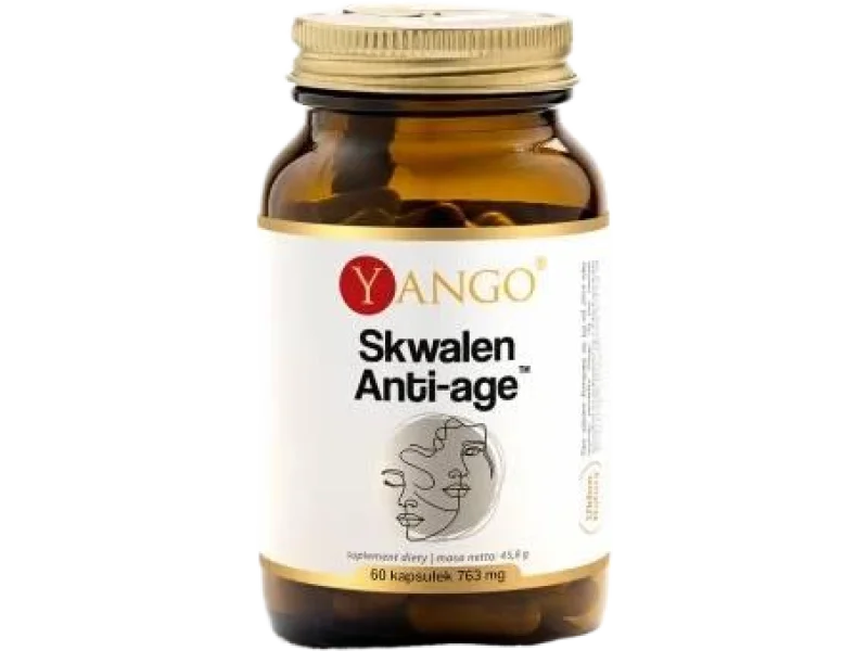 YANGO Skwalen Anti-age, kapsułki, 60 kaps.