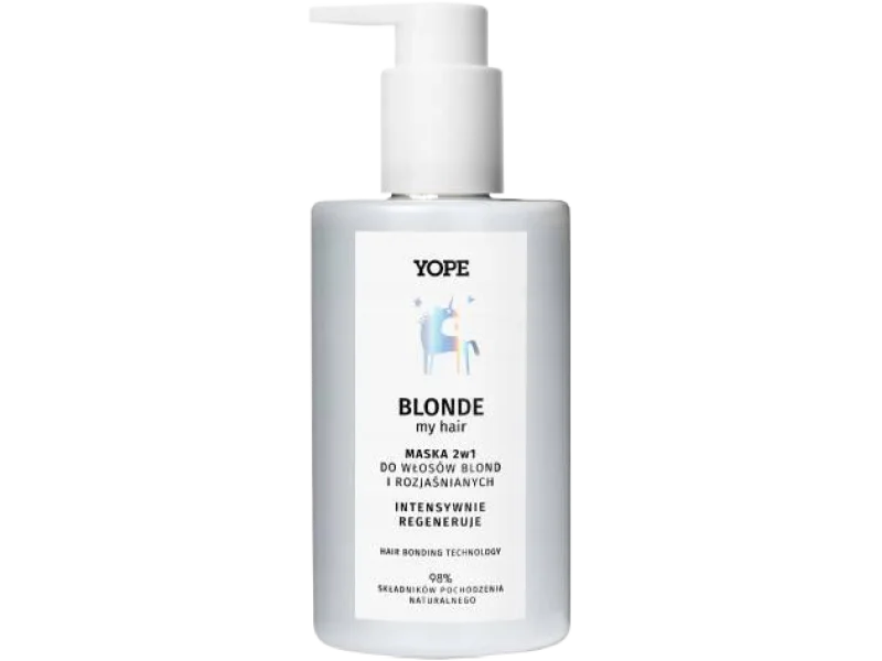 YOPE Blonde My Hair Maska do włosów 2w1, 300 ml