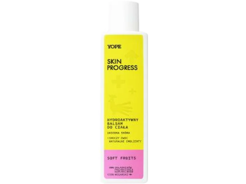 YOPE Skin Progress Hydroaktywny Balsam do ciała SOFT FRUITS, 200 ml