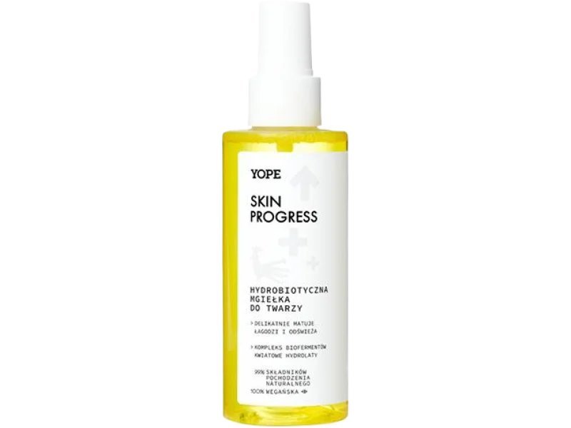 Yope Skin Progress hydrobiotyczna mgiełka do twarzy, 150 ml