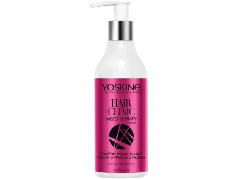YOSKINE Hair Clinic Mezo-Therapy Szampon wzmacniający przeciw wypadaniu włosów, 200 ml