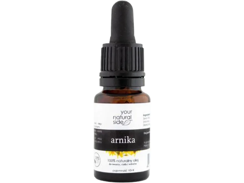 Your Natural Side Arnika 100% naturalny olej do twarzy, ciała i włosów, 10 ml